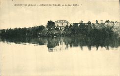 VINTAGE POSTCARD Settons the Hotel Beautiful Shore seen of Lake Edsa