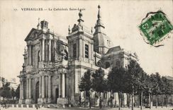 CPA Versailles La Cathedrale Saint Louis 