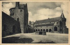 La POSTAL Vitre de la VENDIMIA el castillo sigue siendo duques de Tremoille y de la vuelta de Argentiere