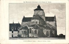 CPA Fontgombault Eglise de l'abbaye Abside 