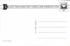 MODERN CARD Canterbury Cathedral by floodlight