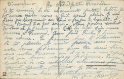 VINTAGE POSTCARD Montrejeau Seen on the Peak of Gar of the boulevard of Lassus