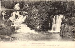 VINTAGE POSTCARD St Ironwood close Revel Together of the cascades in the park