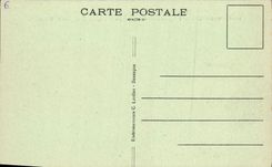 POSTAL Mijoux de la VENDIMIA y el valle de Valserine visto desde el collar de la hoz