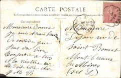 VINTAGE POSTCARD Vichy Establishment of the Lardy Sources
