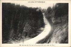 VINTAGE POSTCARD Arrivee of the Collar of the Sickle dimensions of Gex