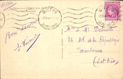 VINTAGE POSTCARD the Castle of Cleres Zoological gardens Zoo