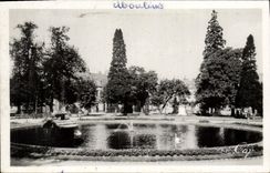 MODERN CARD Moulins Basin of the Place of the Republic