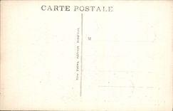 VINTAGE POSTCARD Bordeaux Places Quincunxes the columns rostrales Tramway