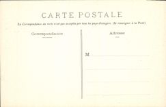 VINTAGE POSTCARD Borough of Batz Turn of the Church and ruins of the Vault of NR D of the Mulberry tree