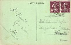 VINTAGE POSTCARD Mantes La Jolie the Cathedral