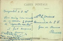 VINTAGE POSTCARD Tregastel Rocks of the Large Pit