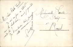 VINTAGE POSTCARD Fantasy Flowers