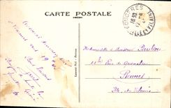 CPA Rennes Hotel de Ville Tramway