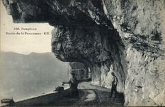 VINTAGE POSTCARD Dauphine Road Of St Pancrasse