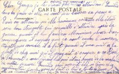 VINTAGE POSTCARD Valley of Dessoubre the Rock De Baal