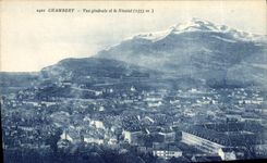 VINTAGE POSTCARD Chambéry Seen Gendrale And Nivolet