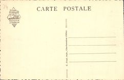 POSTAL de la VENDIMIA el lago portuario annecy de Talloires