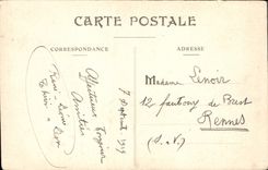 VINTAGE POSTCARD Lourdes Rules St Michel Croix Of the Breton ones