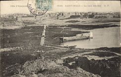 CPA Saint Malo La Cale Des Bes