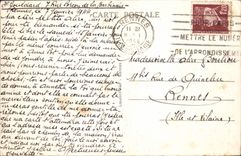 CPA Rennes Un Coin Du Thabor