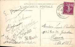 VINTAGE POSTCARD Abbey Of the Benedictines De Solesmes Cell of abbey on the first floor