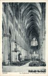 CPA Reims La Cathedrale Le Choeur Et La Nef