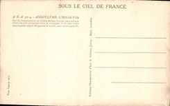 VINTAGE POSTCARD Angouleme the hotel Of Cheap