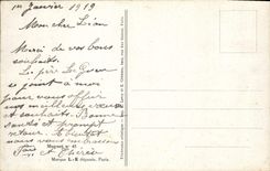 VINTAGE POSTCARD Fantasy Flowers Lily of the valley