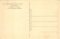 VINTAGE POSTCARD Chamonix Mont Blanc