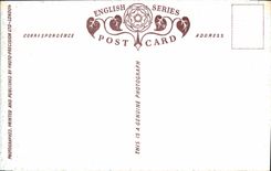 VINTAGE POSTCARD The Houses Off Parliament And Lambeth London Bridge