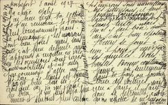 VINTAGE POSTCARD Auvergne Illustres Cascades Of the Lake De Guery Environs of Rocehfort Montagne