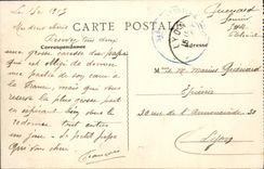 VINTAGE POSTCARD Lyon View On the Saone