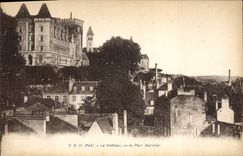 CPA Pau La Chateau Vu Du Parc National