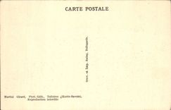 Laca santa de Menthon Bernard de la POSTAL de la VENDIMIA de la opinión de Annecy