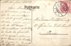 VINTAGE POSTCARD Strassburg Munster