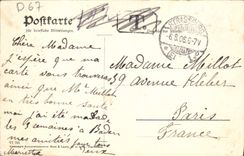 VINTAGE POSTCARD Strassburg Munster