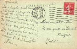CPA Fougeres Tour Raoul Et Eglise St Leonard
