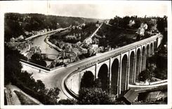 MODERN CARD Dinan the Viaduct And View Of Run the Rancid one