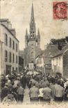 VINTAGE POSTCARD Plougastel Returned Of In Procession
