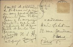 VINTAGE POSTCARD St Anne Of auray the Martyrdom