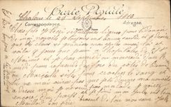 VINTAGE POSTCARD Trawl-nets on the Marne the Theater and Notre Dame