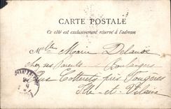 VINTAGE POSTCARD Paris Bois de Boulogne Mill of Longchamp