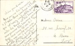 VINTAGE POSTCARD St Malo Seen from of the Strong National