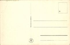 VINTAGE POSTCARD Caub MIT Burg Gutenfels Und Die Pfalz