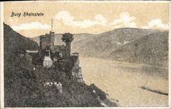 VINTAGE POSTCARD Burg Rheinstein