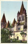 VINTAGE POSTCARD Loaches View of the Church