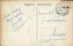 Presa Rochetaillee de St. Etienne de la POSTAL de la VENDIMIA