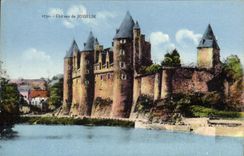 VINTAGE POSTCARD Castle of Josselin