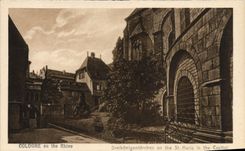 VINTAGE POSTCARD Cologne one the Rhine Drelkonlgentorchen one the St Marla in the Capitol